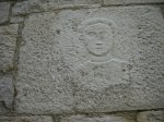 Matrice figura su pietra del campanile